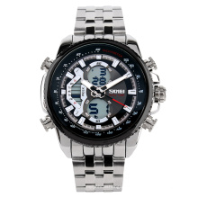 Digital stainless steel wrist watch for men business watch